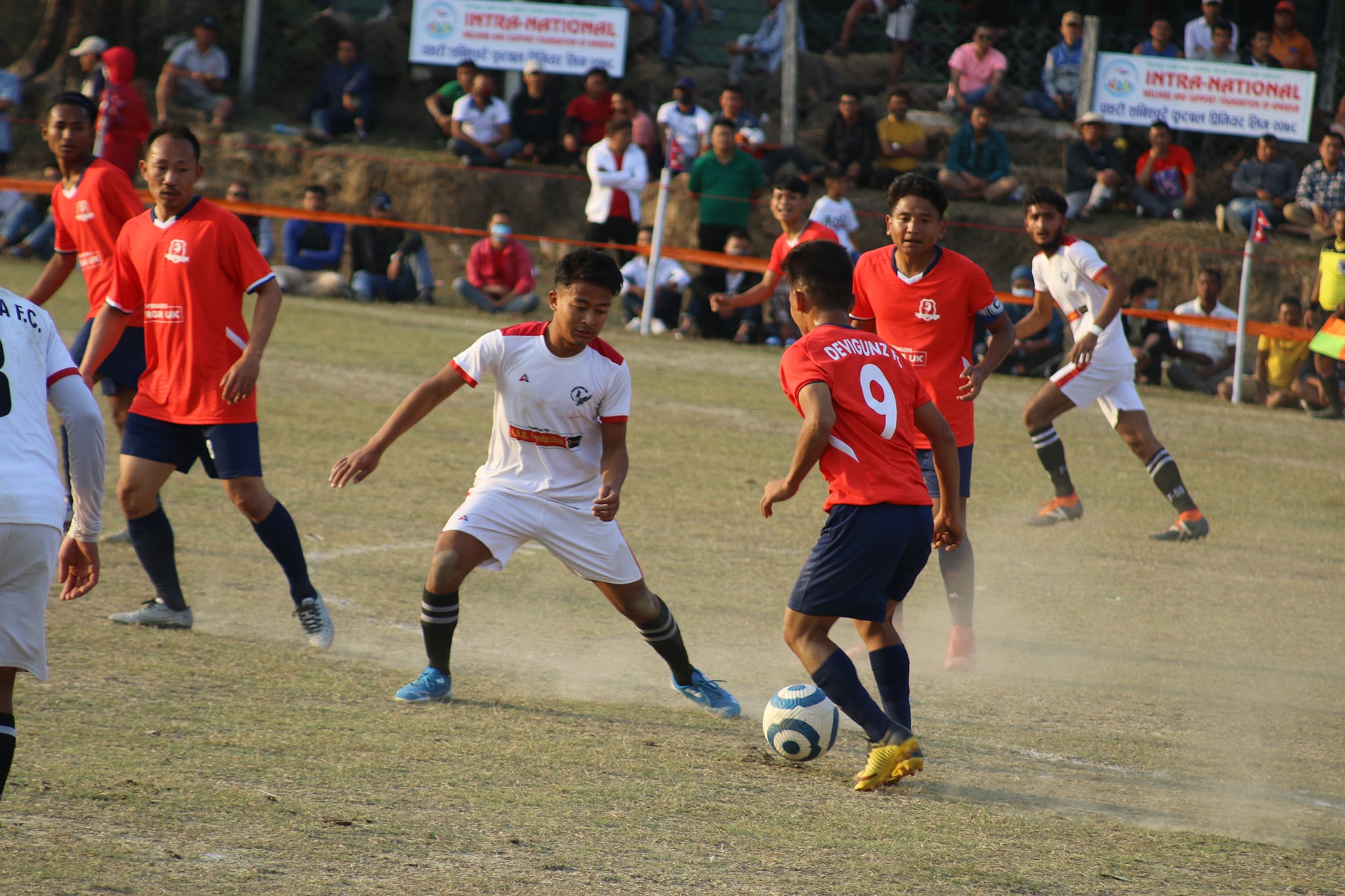 देवीगन्ज विरुद्ध सिरिजंगा एफसीले गर्र्यो गोलको बर्षा