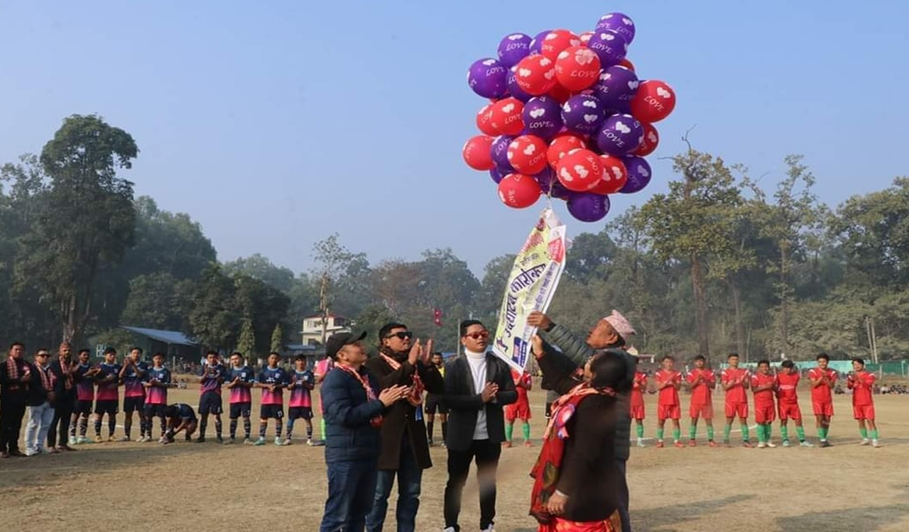 पथरीमा नगर खेलकुद महोत्सव सुरु